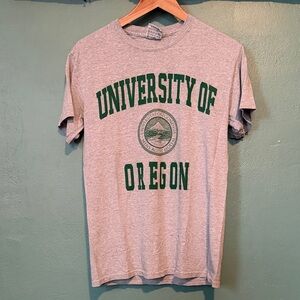 University of Oregon Gray Short Sleeve Tee
